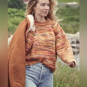 DOEN Marti sweater in desert sunset